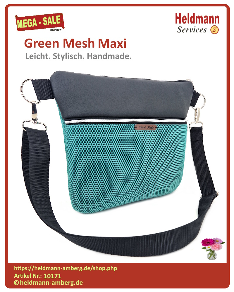 10171 Green Mesh Maxi