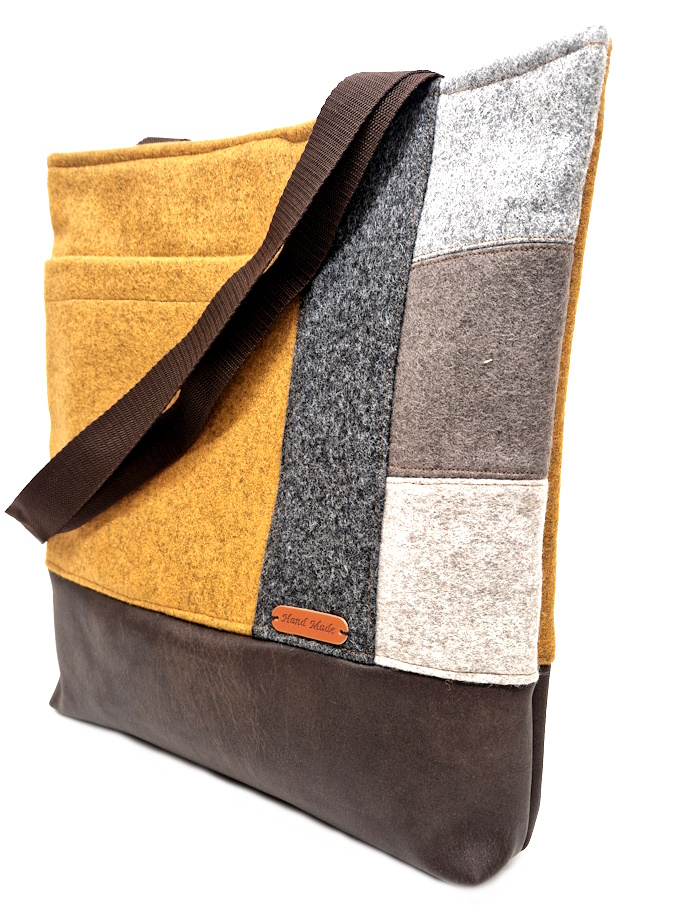10032 FilzArt Shopper Lux Seitenansicht rechts